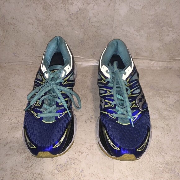 Saucony Blue ISOFIT Triumph Running Everun Athletic Low Top Sneakers Size 11 - Picture 2 of 9